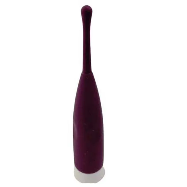 Long silicone flirter stimulant le clitoris G